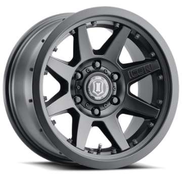 Picture of ICON Rebound Pro 17x8-5 6x135 6mm Offset 5in BS 87-1mm Bore Satin Black Wheel