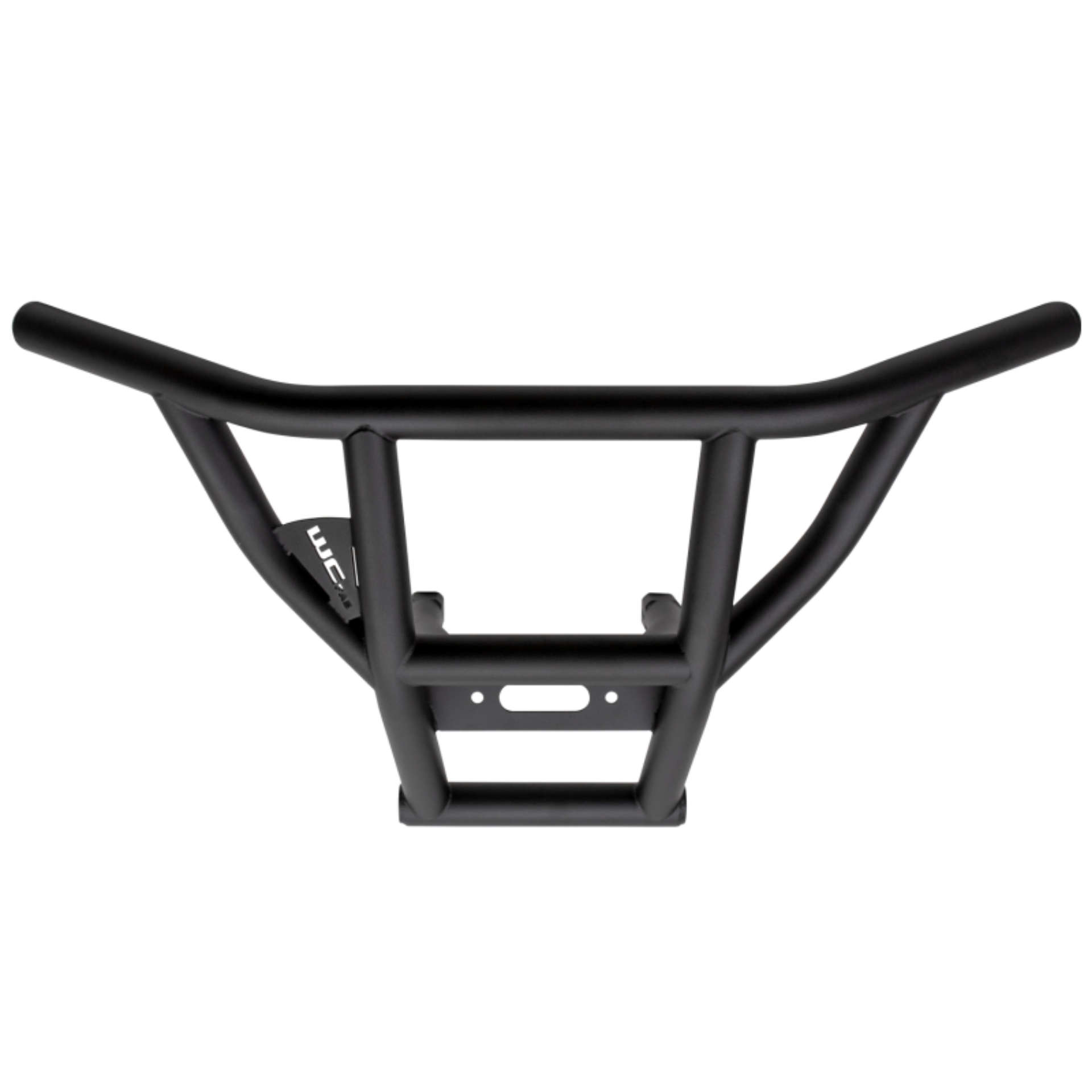 Picture of Wehrli 19-21 Honda Talon 1000X-R Front Bumper w-Fair Lead Mount - Semi-Gloss Black