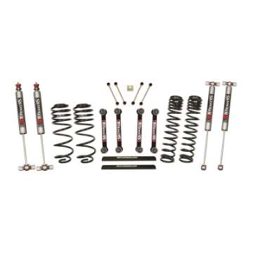 Picture of Skyjacker 03-06 Jeep TJ 4in D-Rate Long Travel Kit w- OE FR-RR Lower Links-M95 Monotube Shocks