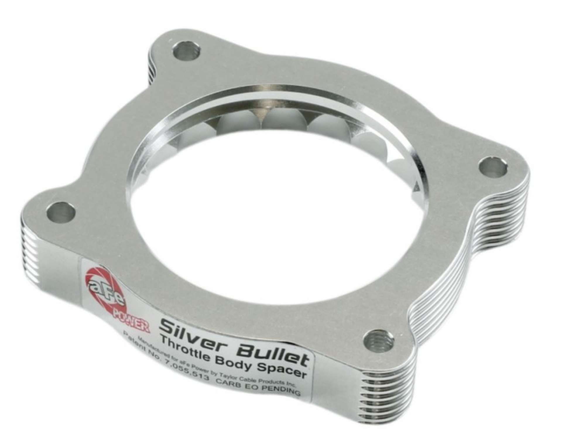 Picture of aFe Silver Bullet Throttle Body Spacer 04-12 GM Colorado-Canyon L5 3-5L-3-7L
