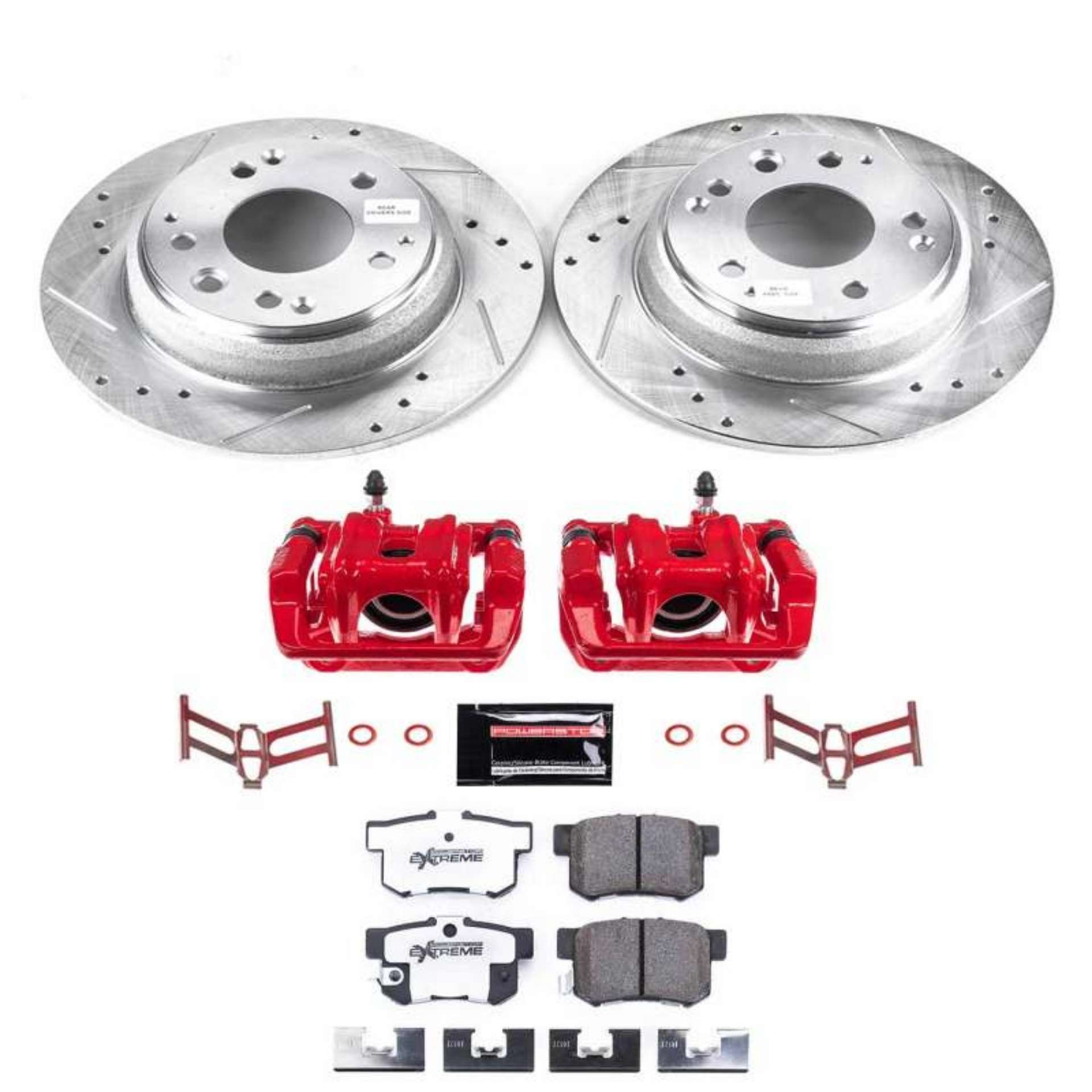 Picture of Power Stop 91-95 Acura Legend Rear Z26 Street Warrior Brake Kit w-Calipers