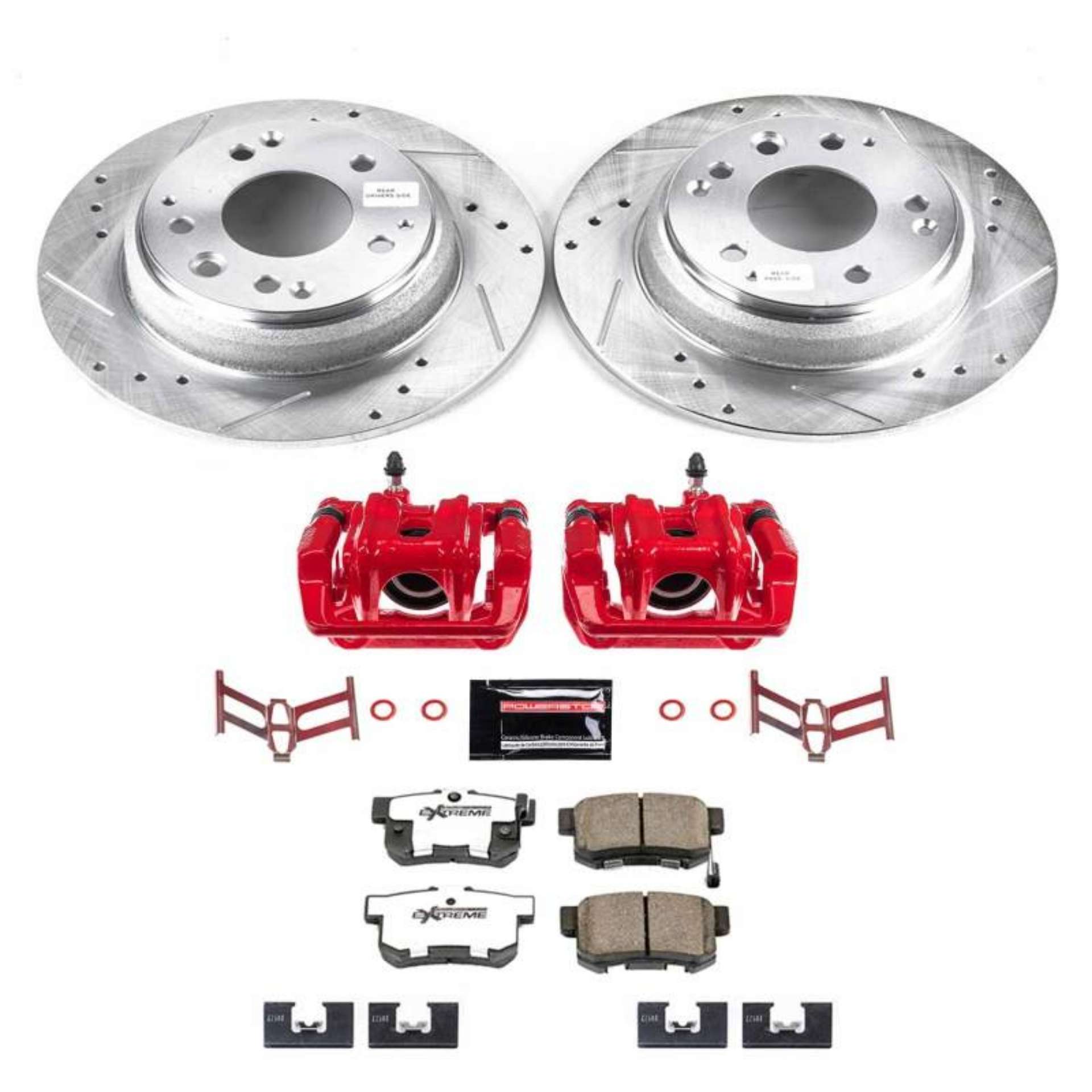 Picture of Power Stop 96-98 Acura RL Rear Z26 Street Warrior Brake Kit w-Calipers