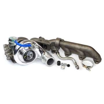 Picture of Industrial Injection 2013 Dodge 6-7L Cummins 2500 Only Silver Bullet PhatShaft 69 Turbo Kit