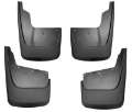 Picture of Husky Liners 20-23 Chevrolet Silverado 2500-3500 HD Excl- Dually Front-Rear Mud Guards - Black