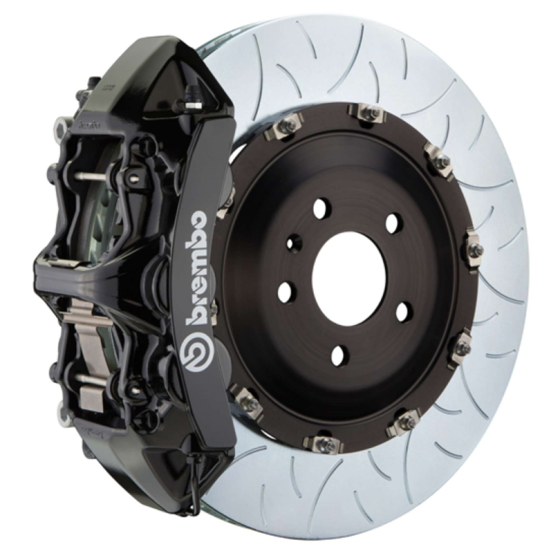 Picture of Brembo SS Front GT BBK 6 Piston Cast 405x34 2pc Rotor Slotted Type-3-Black