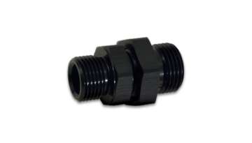 Picture of Vibrant -8AN ORB Male to Male Union Adapter - Anodized Black