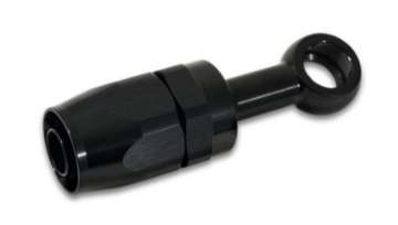 Picture of Vibrant -8AN Banjo Hose End Fitting for use with M12 or 7-16in Banjo Bolt - Aluminum Black