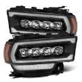 Picture of AlphaRex 19-21 Ram 2500 NOVA LED Proj Headlights Plank Style Black w-Activ Light-Seq Signal-DRL