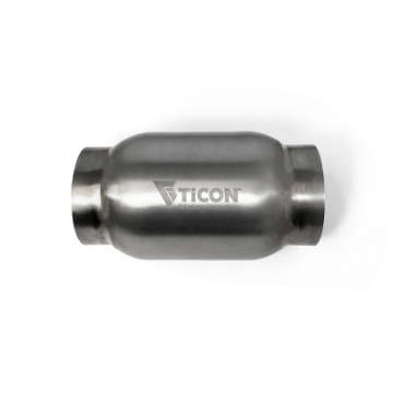 Picture of Ticon Industries 4in Body x 7in Length 3in Inlet-Outlet Titanium Bullet Resonator