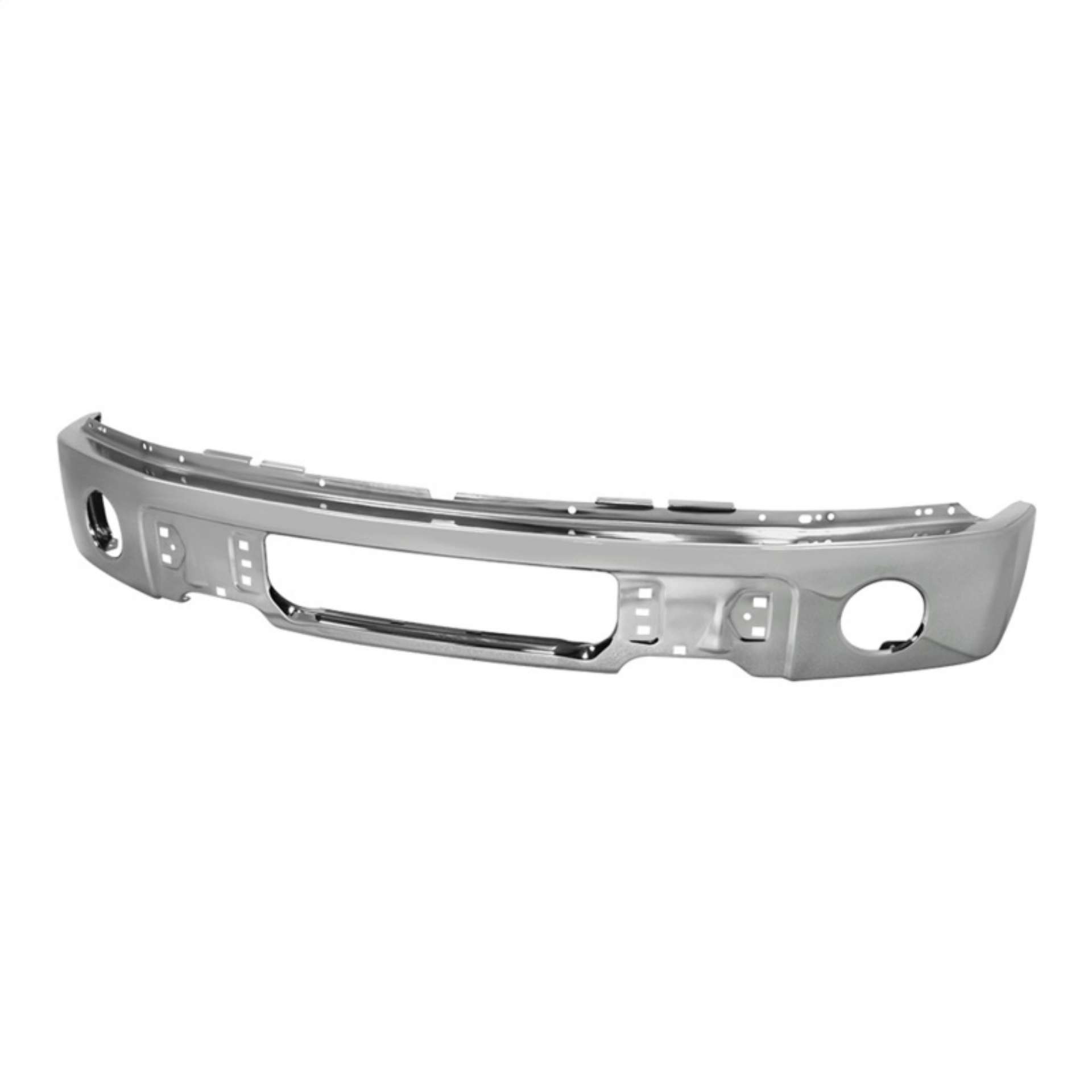 Picture of Spyder Ford F150 09-14 w-Fog Light Hole w-o Harley Model Front Bumper - Chrome OEM 9L3Z17757B