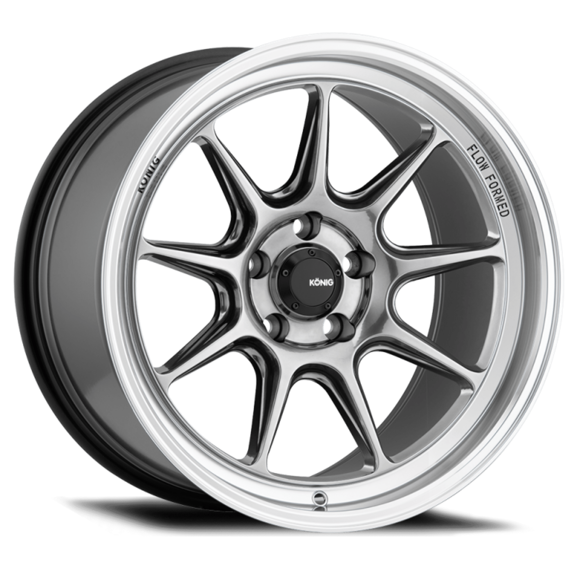 Picture of Konig Countergram 17x8 5x114-3 ET38 Hyper Chrome - Machined Lip