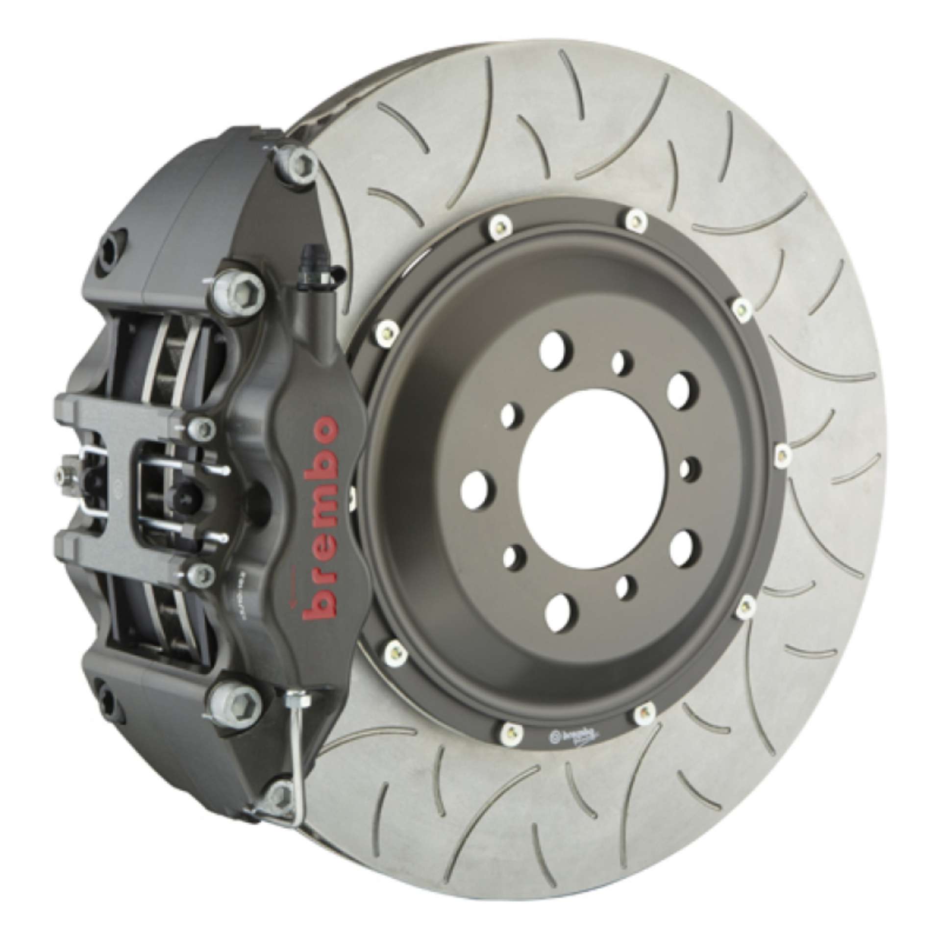 Picture of Brembo 08-13 M3 PISTA Front Race BBK 4 Piston Billet 2pc380x34x6 5a 2pc Rotor T3-Clear HA