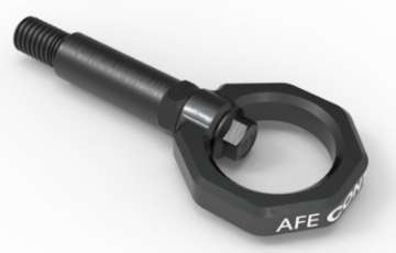 Picture of aFe Control Front Tow Hook Gray 20-21 Toyota GR Supra A90