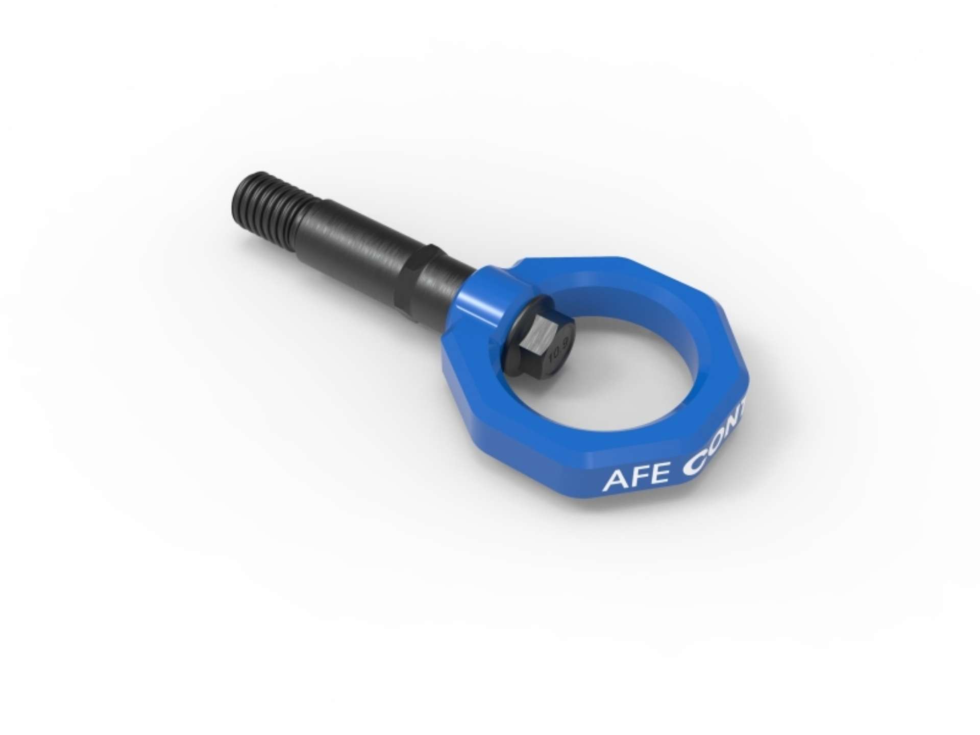 Picture of aFe Control Rear Tow Hook Blue 20-21 Toyota GR Supra A90