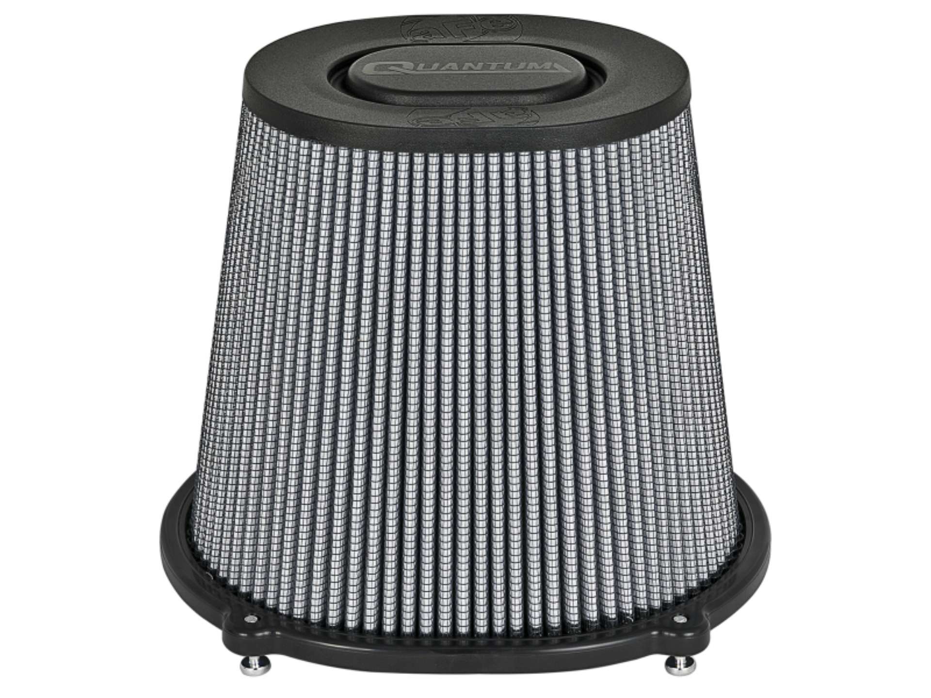 Picture of aFe Quantum Intake Pro DRY S Universal Air Filter F-5in- - B-10x8-75 - T-6-75x0-5 - H-8in