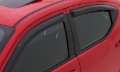 Picture of AVS 20-22 Toyota Corolla Excl- Hatchback Ventvisor Outside Mount Window Deflectors 4pc - Smoke