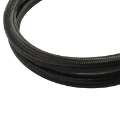 Picture of Mishimoto 15Ft Stainless Steel Braided Hose w- -4AN Fittings - Black