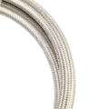 Picture of Mishimoto 3Ft Stainless Steel Braided Hose w- -4AN Fittings - Stainless