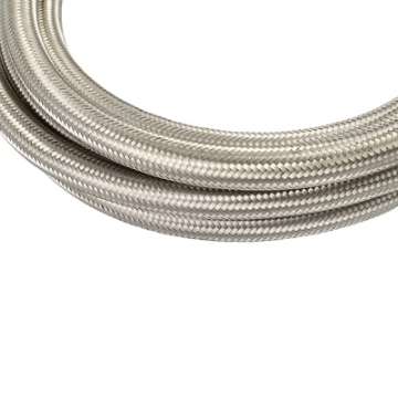 Picture of Mishimoto 10Ft Stainless Steel Braided Hose w- -8AN Fittings - Stainless