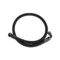 Picture of Mishimoto 3Ft Stainless Steel Braided Hose w- -10AN Straight-90 Fittings - Black