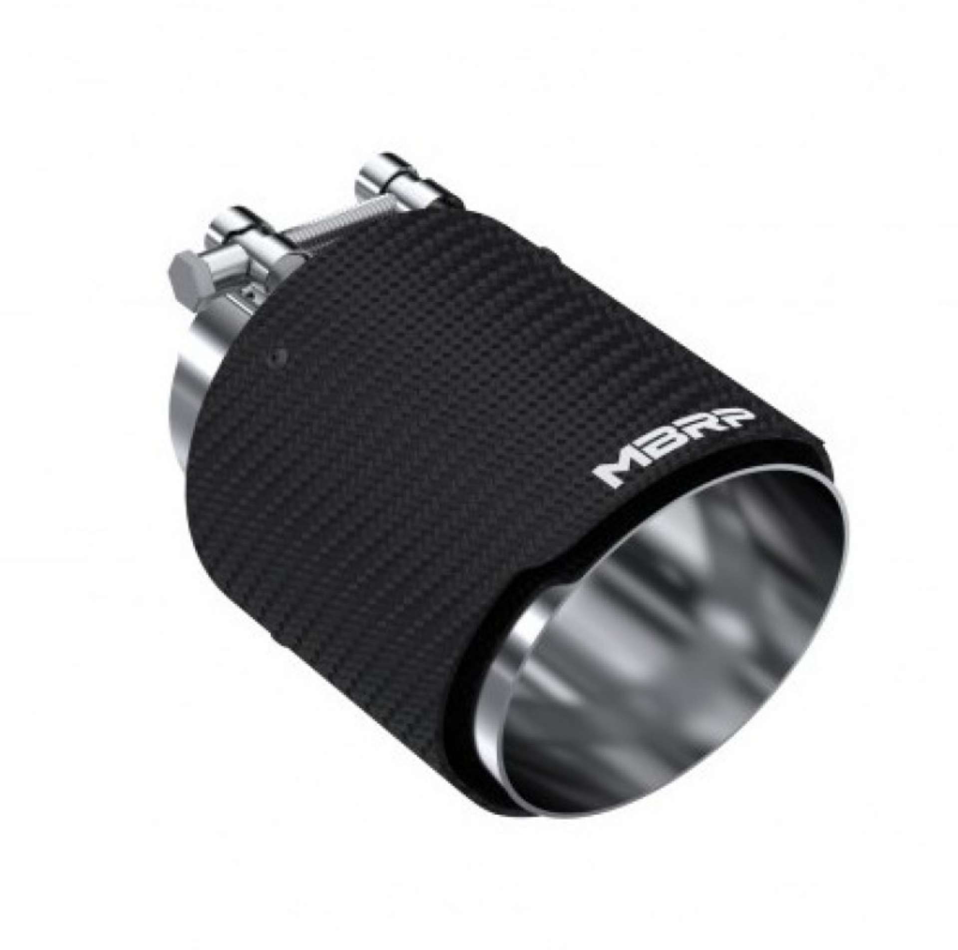 Picture of MBRP Universal Carbon Fiber Dual Wall Tip 4-5in OD-3in Inlet-6-13in L