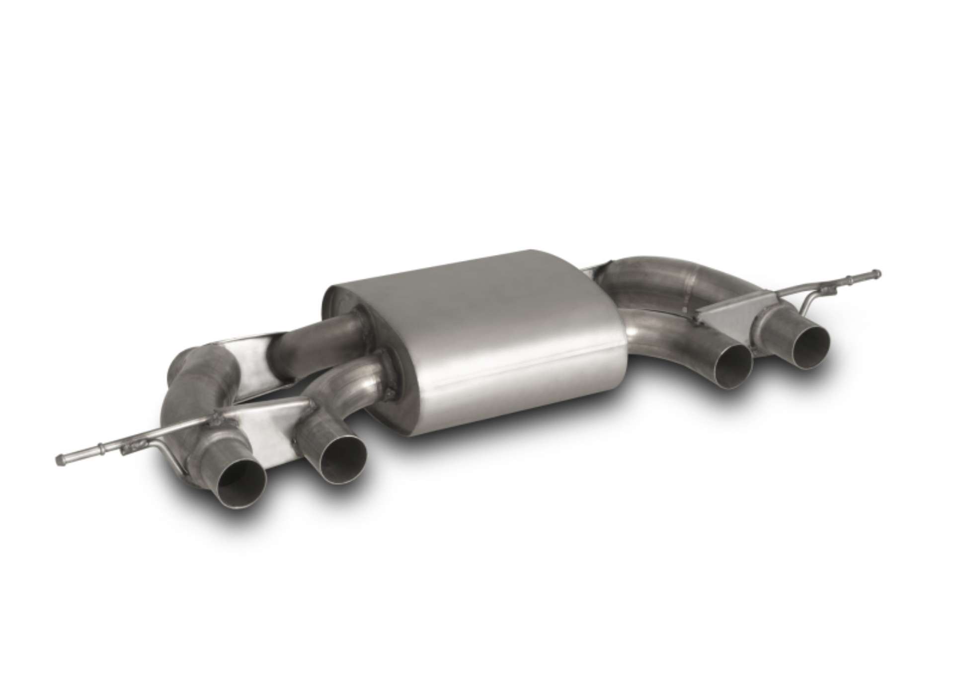 Picture of Remus 2021+ BMW M3 G80-M4 G82 Axle Back Exhaust Connection Tube & Tail Pipe Set Req