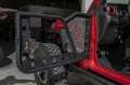 Picture of DV8 Offroad Jeep 18+ Wrangler JL - 20+ Gladiator JT Front Rock Doors w- Perforated Aluminum Mesh