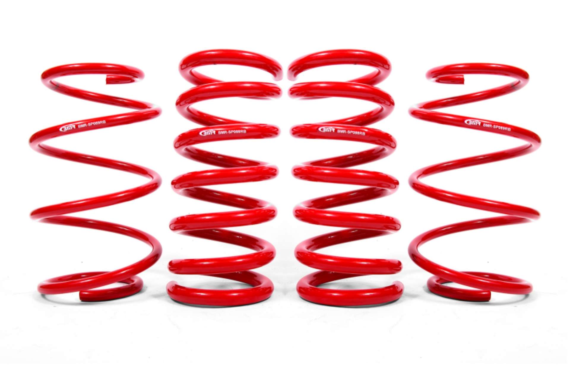 Picture of BMR 15-20 Ford Mustang S550 Lowering Spring Kit Set Of 4 - Red