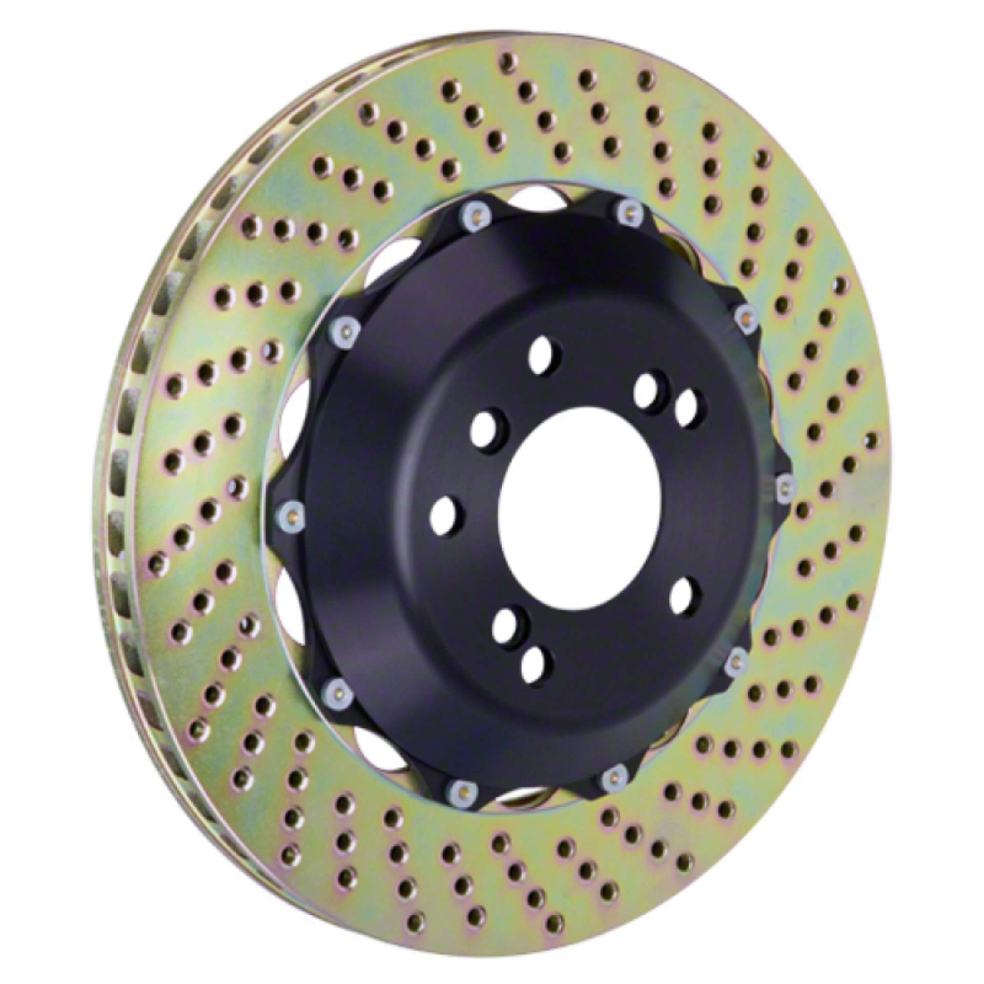 Picture of Brembo 03-12 DB9-06-11 V8 Vantage Rear 2-Piece Discs 328x28 2pc Rotor Drilled