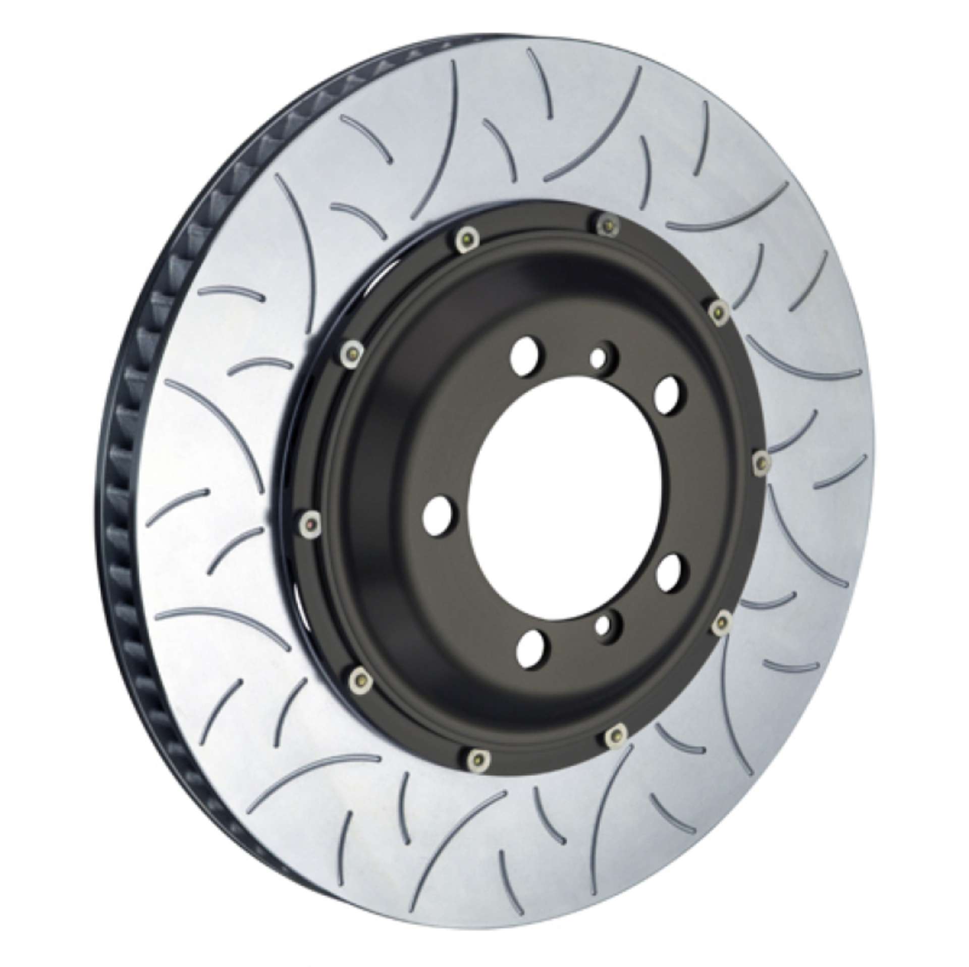 Picture of Brembo 05-11 997 GT3 Cup Front 2-Piece Discs 380x34 2pc Rotor Slotted Type-3