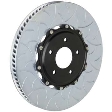 Picture of Brembo 02-05 996 Turbo PCCB Eqpt Fr 2-Piece Discs 350x34 2pc Rotor Slotted Type3