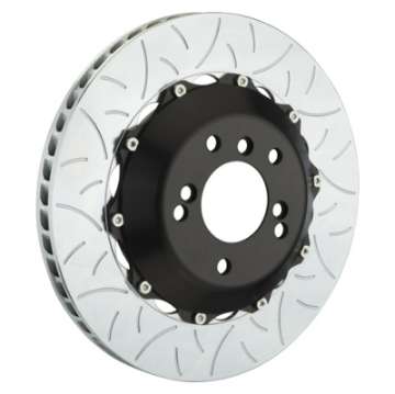 Picture of Brembo 02-05 996 GT2-996 Turbo PCCB Eqpt Rr 2-Piece Discs 350x28 2pc Rotor Slotted Type3