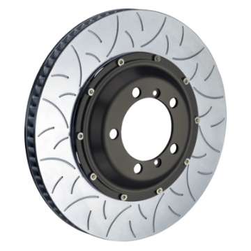 Picture of Brembo 14-19 991 GT3-991 GT3RS Excl- PCCB Front 2-Piece Discs 380x34 2pc Rotor Slotted Type-3
