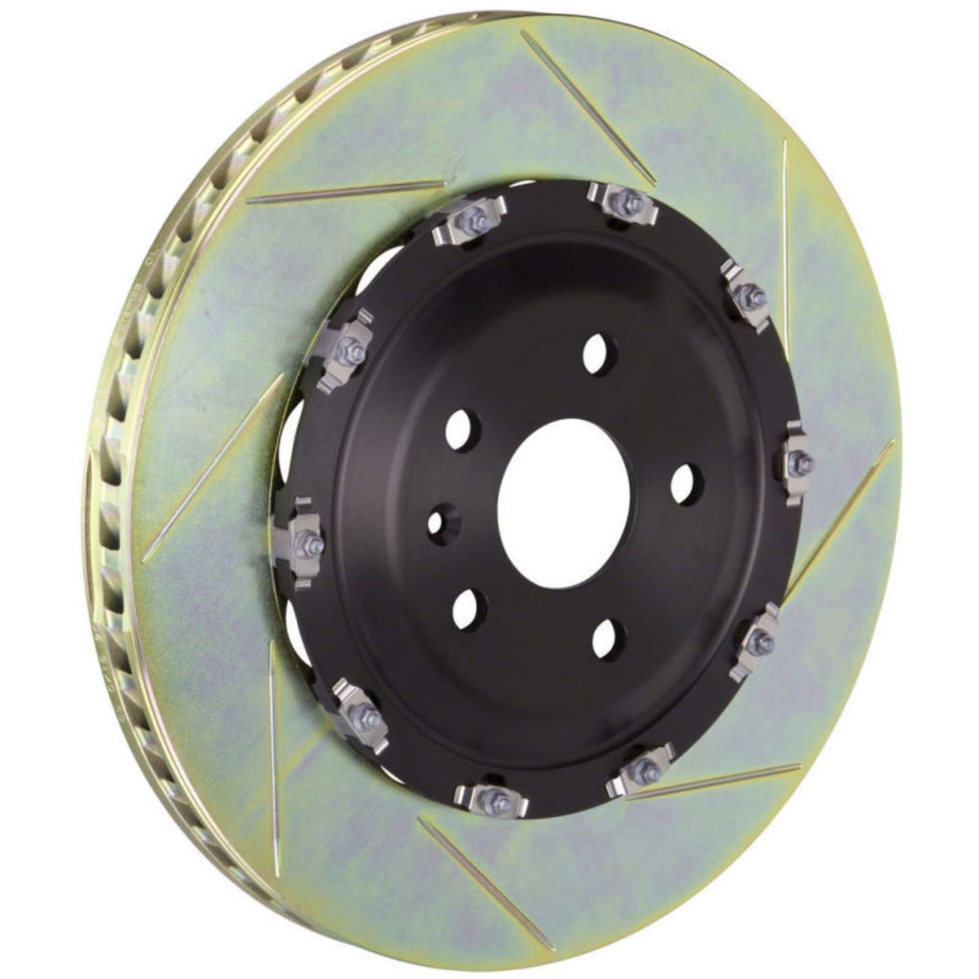 Picture of Brembo 06-08 RS4 Front 2-Piece Discs 380x34 2pc Rotor Slotted Type-1