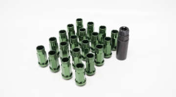 Picture of Wheel Mate 12x1-25 48mm Muteki SR48 Dark Green Open End Lug Nuts