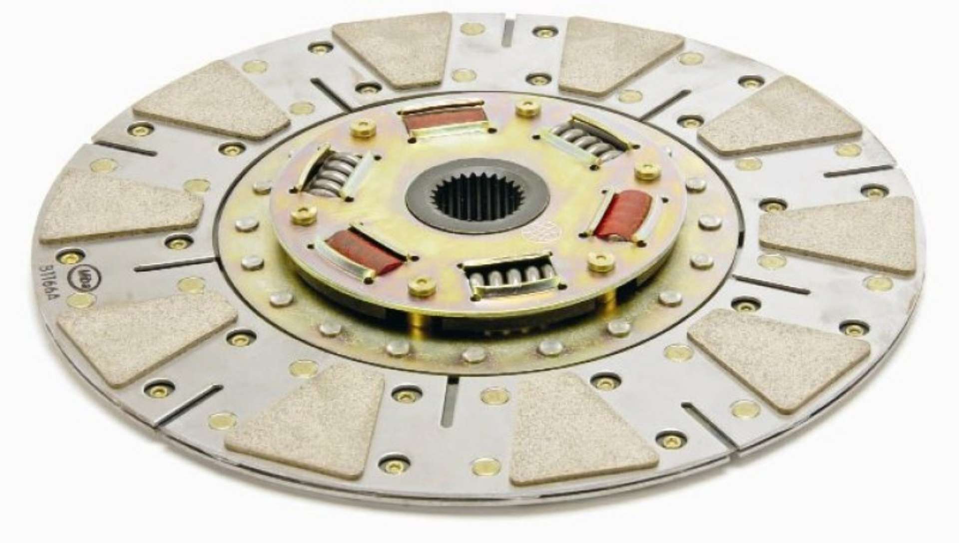 Picture of McLeod 600 Series Sprung Hub Clutch Disc Ceramic Facing 9-11-16in x 1-1-8 x 26 Spline