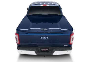 Picture of UnderCover 22-23 Ford F-150 Crew Cab 5-7ft Elite LX Bed Cover - Atlas Blue