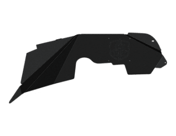 Picture of Road Armor 07-16 Jeep Wrangler JK Stealth Front Fender Liner Body Armor - Raw