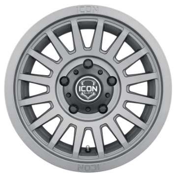 Picture of ICON Recon SLX 17x8-5 6x135 6mm Offset 5in BS 87-1mm Bore Charcoal Wheel