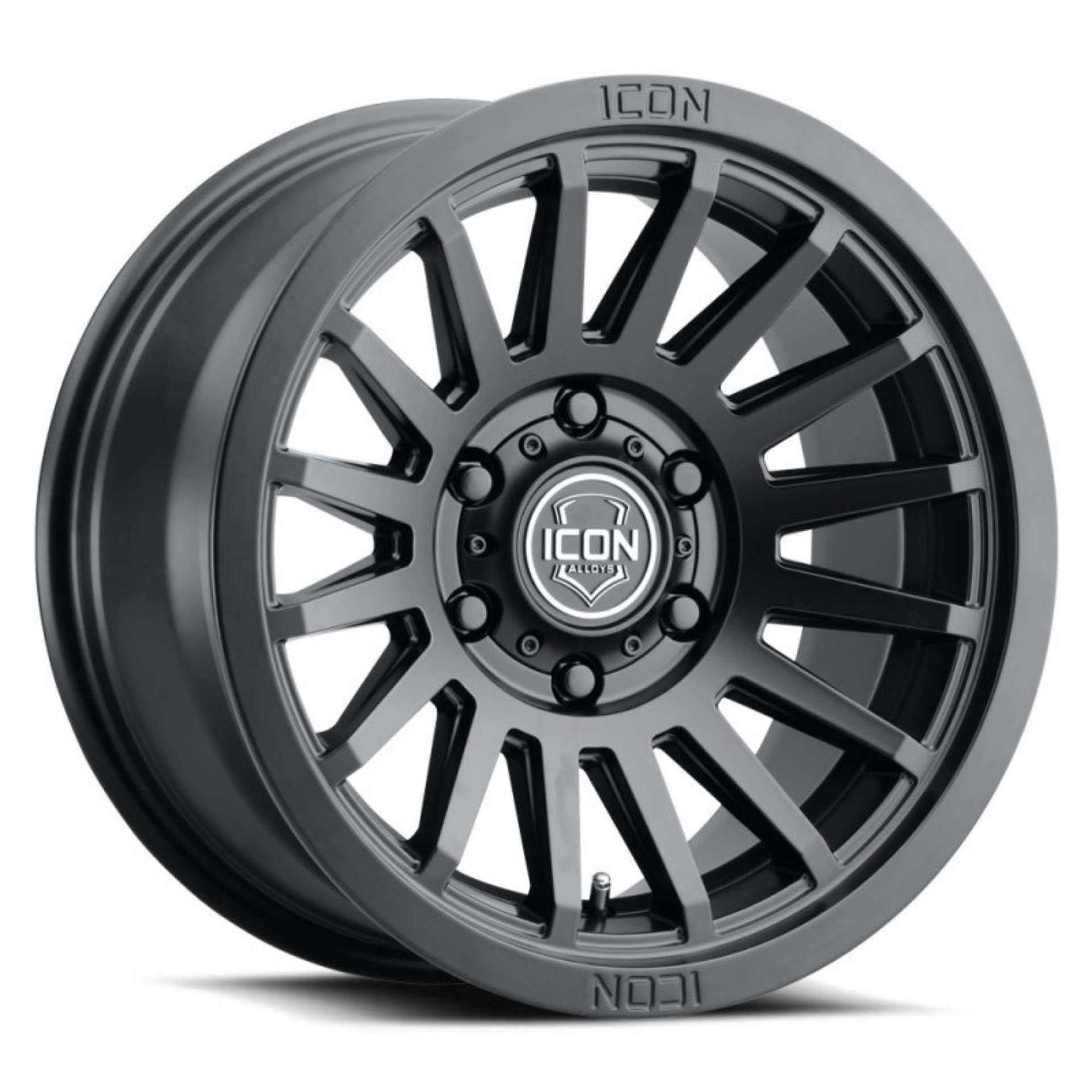 Picture of ICON Recon SLX 17x8-5 6x120 BP 0mm Offset 4-75in BS 67mm Bore Satin Black Wheel