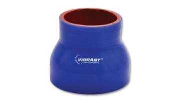 Picture of Vibrant 4 Ply Reducer Coupler 3in ID x 2-5in ID x 4-5n Long - Blue