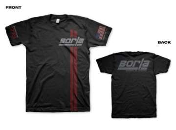 Picture of Borla Since 78 Stripe T-Shirt XL