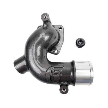 Picture of Wehrli Ram 19-23 Cummins 6-7L WCFab X Fleece Thermostat Housing - Flat Black