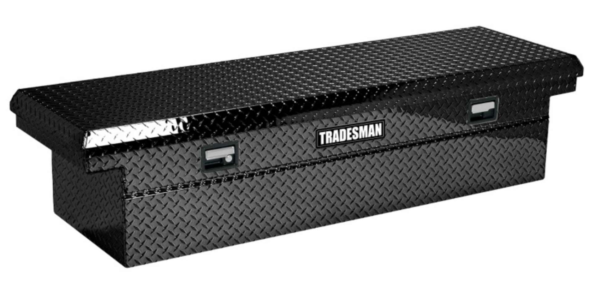 Picture of Tradesman Aluminum Economy Cross Bed Low-Profile Truck Tool Box 60in- - Black