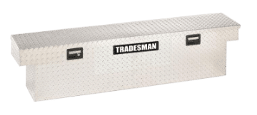 Picture of Tradesman Aluminum Single Lid Cross Bed Truck Tool Box 63in- - Brite