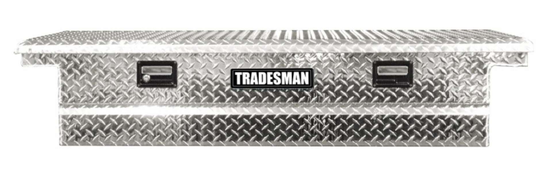 Picture of Tradesman Aluminum Single Lid Cross Bed Truck Tool Box 70in- - Brite