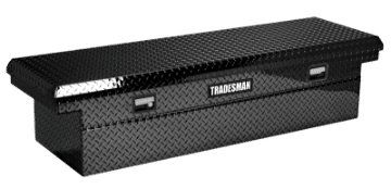 Picture of Tradesman Aluminum Single Lid Cross Bed Low-Profile Truck Tool Box 60in- - Black