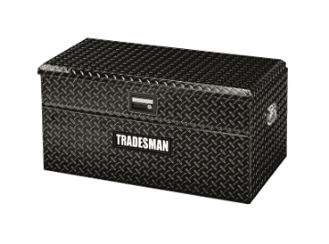 Picture of Tradesman Aluminum Flush Mount Truck Tool Box 40in- - Black