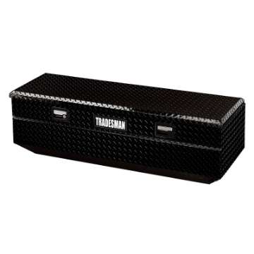 Picture of Tradesman Aluminum Flush Mount Truck Tool Box 48in- - Black