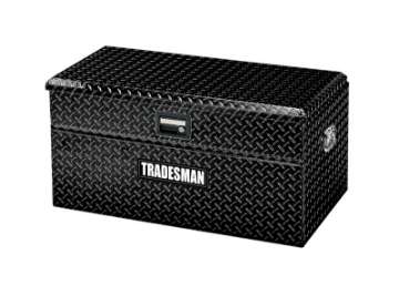 Picture of Tradesman Aluminum Flush Mount Truck Tool Box Full-Wide 48in- - Black